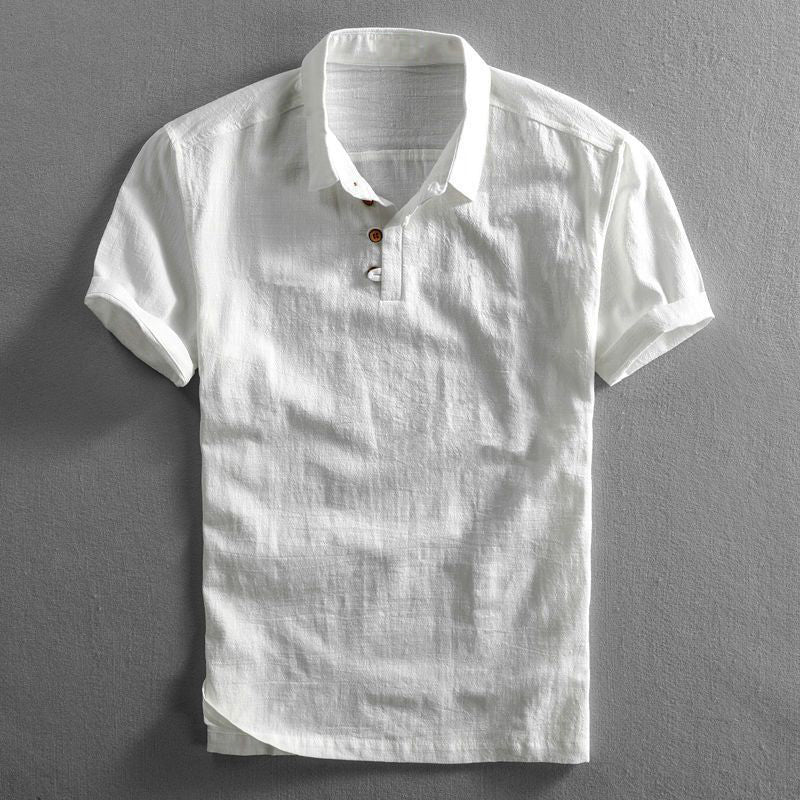 Amalfi Leinen Poloshirt