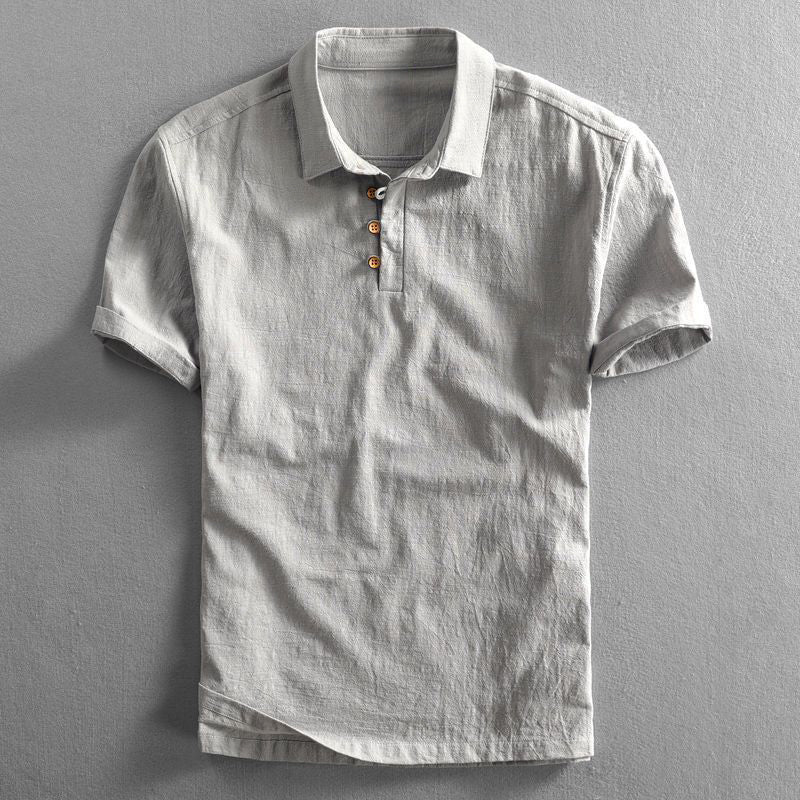 Amalfi Leinen Poloshirt