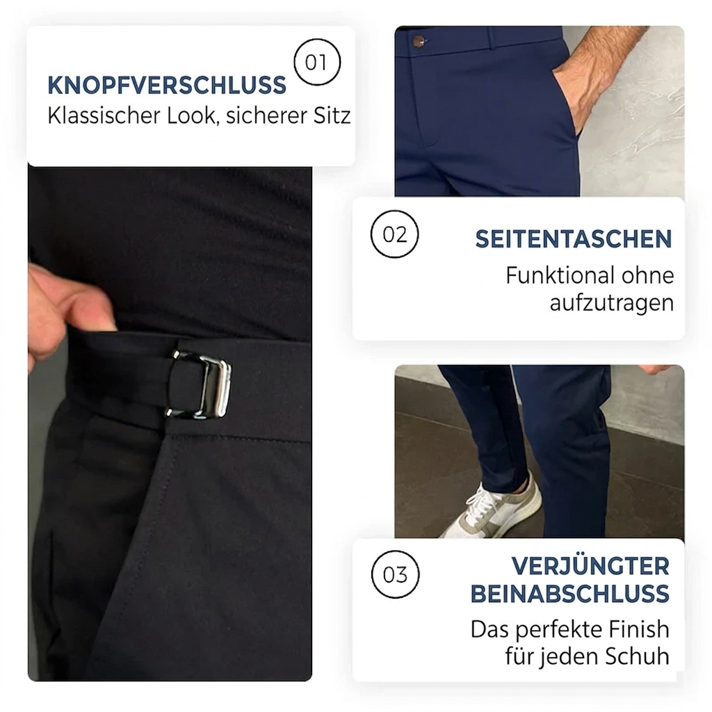 ⏳Zeitlich begrenztes Sonderangebot⏰ Herren Stretch Slim Fit Hosen