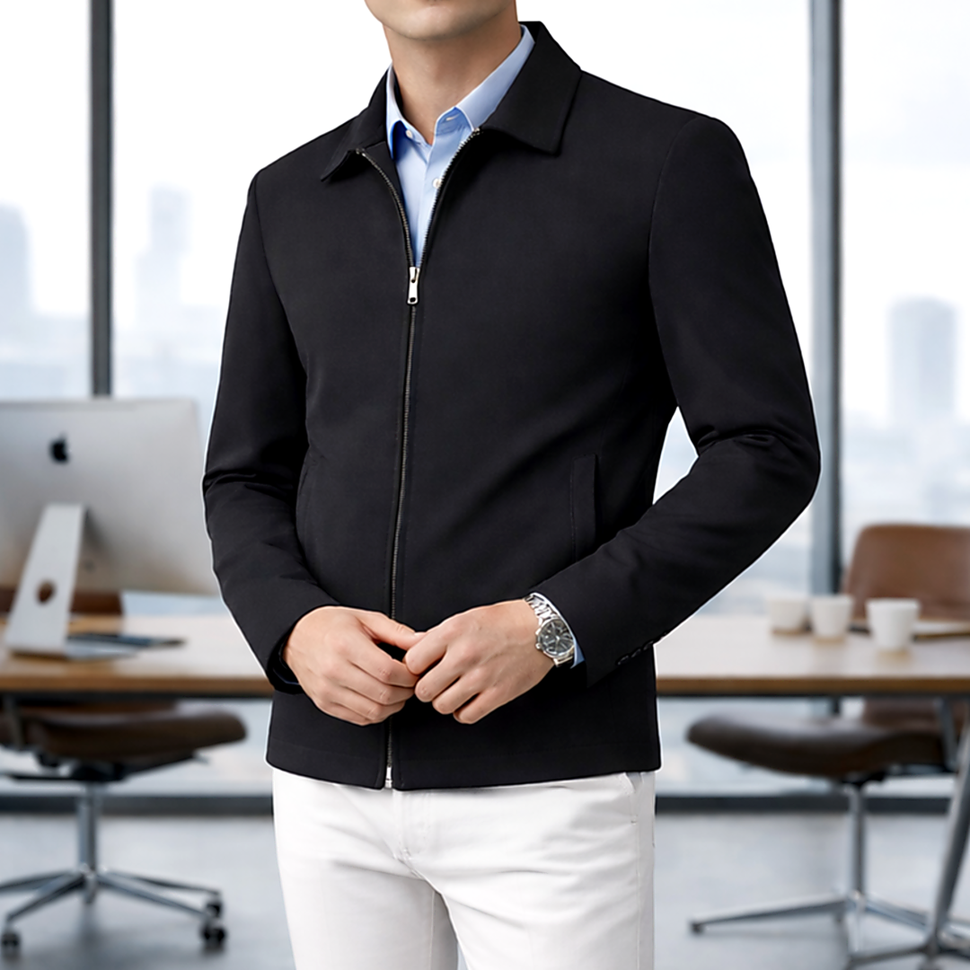 Business Casual Zip-Jacke