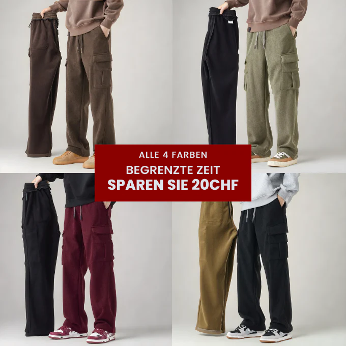 Bequeme Cargo-Sweatshirts