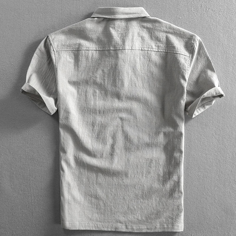 Amalfi Leinen Poloshirt