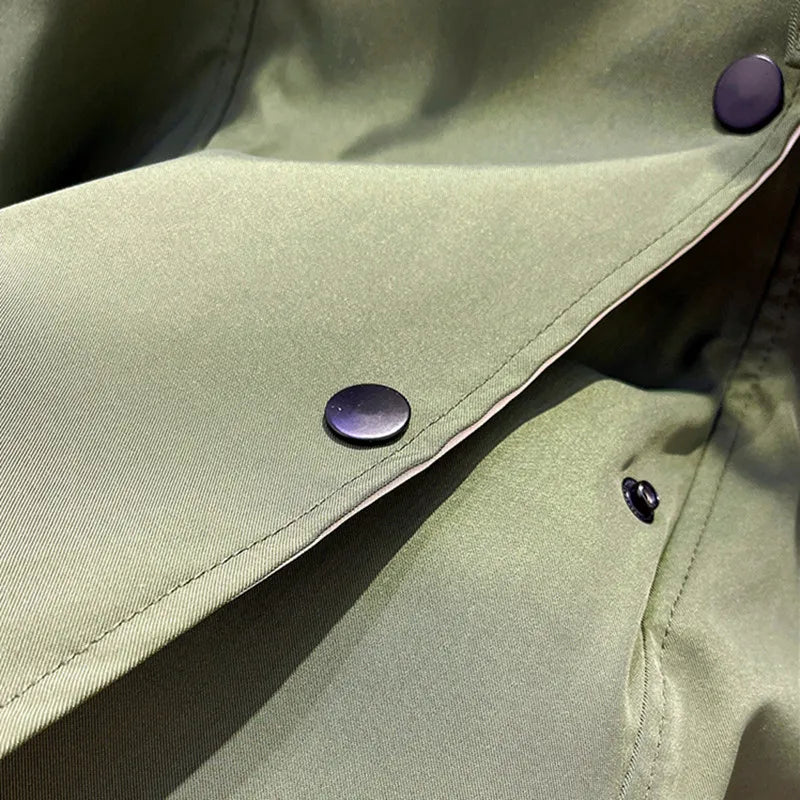 Bergmode – Stylischer Wasserabweisender Trenchcoat