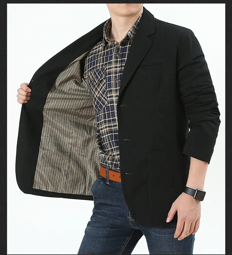 Lässiger Taschenblazer