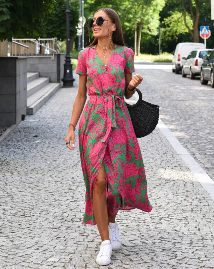 Linda™ Sommerkleid mit Blumenmuster