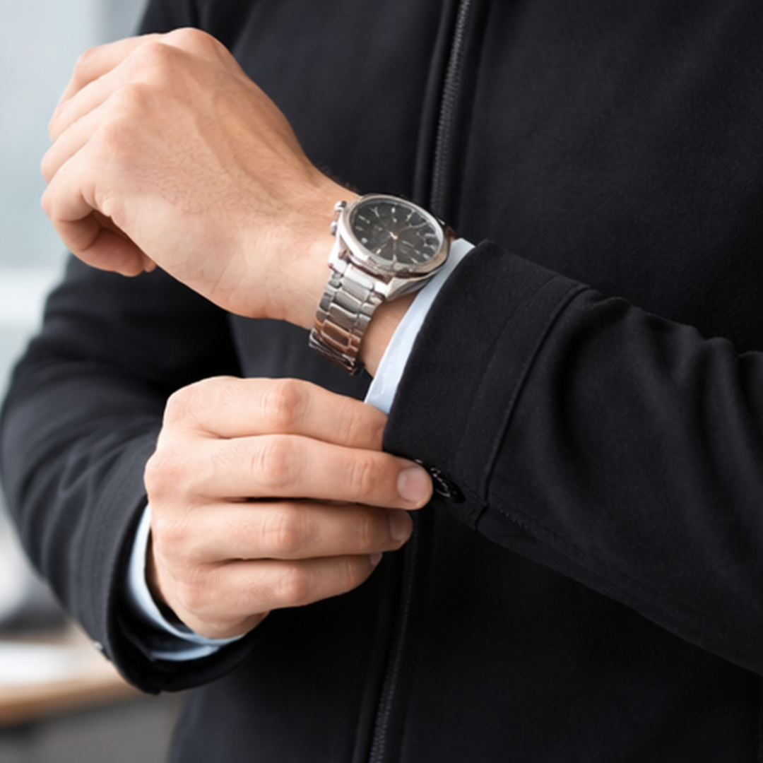 Business Casual Zip-Jacke