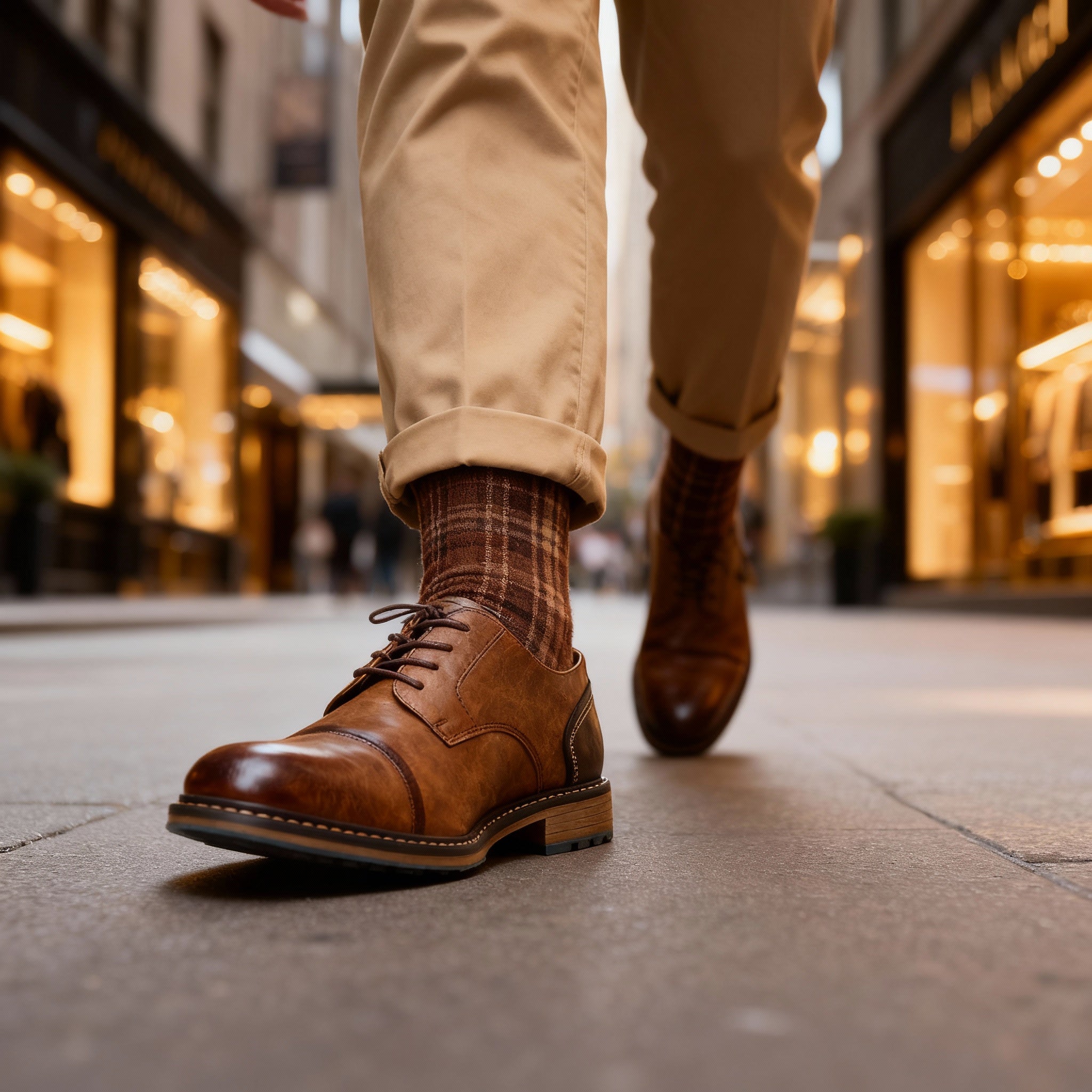 Geoffrey Scott Cap-Toe Derbys