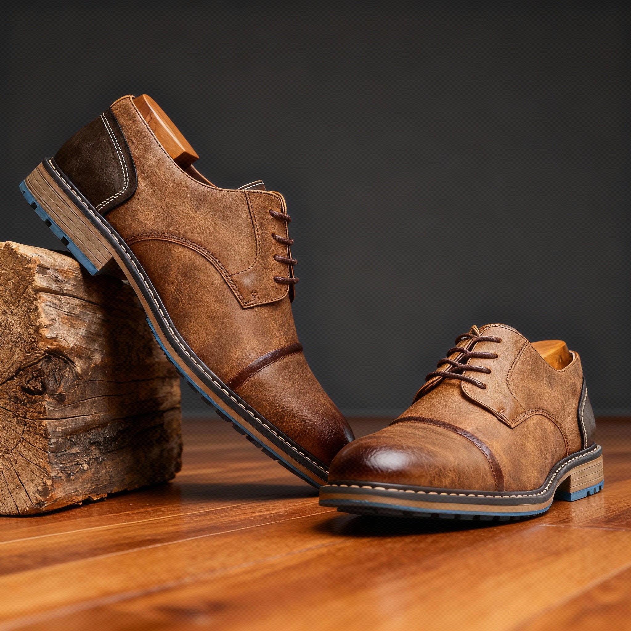 Geoffrey Scott Cap-Toe Derbys