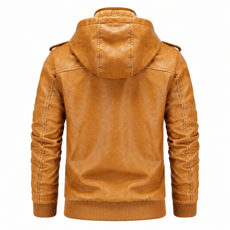 H.D. Crypto-Lederjacke
