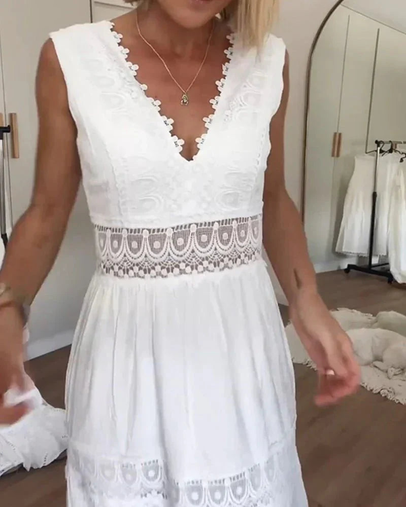 Elegantes & Langes Sommerkleid Rosalia