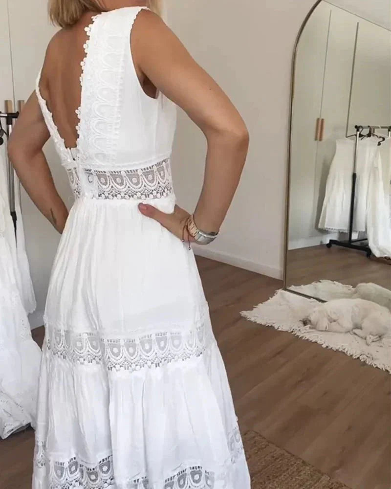Elegantes & Langes Sommerkleid Rosalia