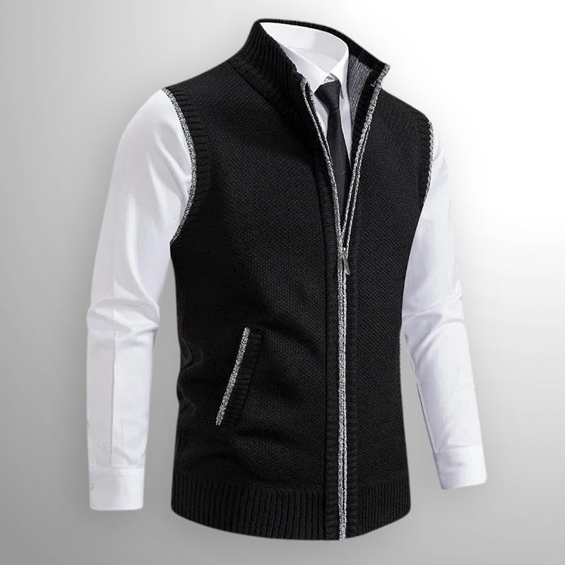 Harrison Vollzip Sweater Weste