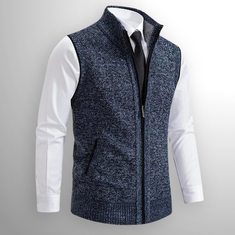 Harrison Vollzip Sweater Weste