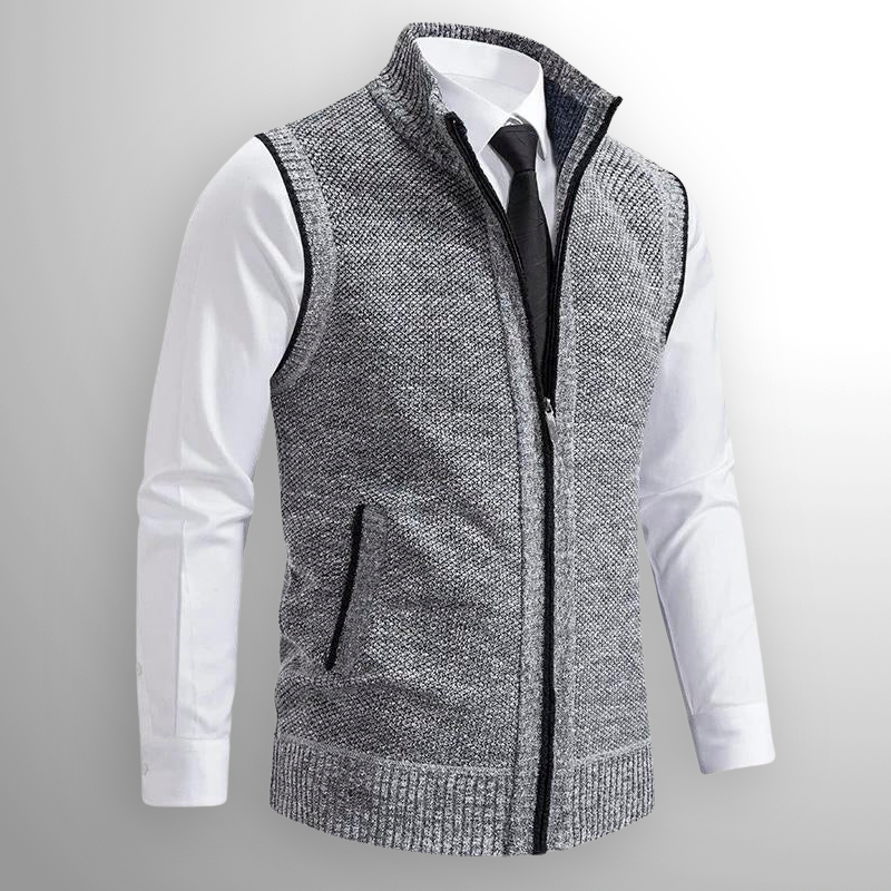 Harrison Vollzip Sweater Weste