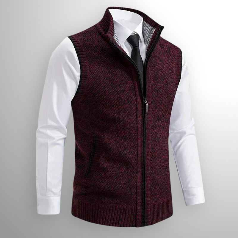 Harrison Vollzip Sweater Weste