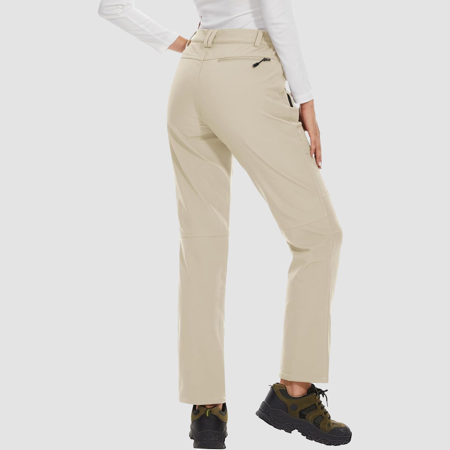 Damen Fleecegefütterte Wasserabweisende Winter Ski-Hosen