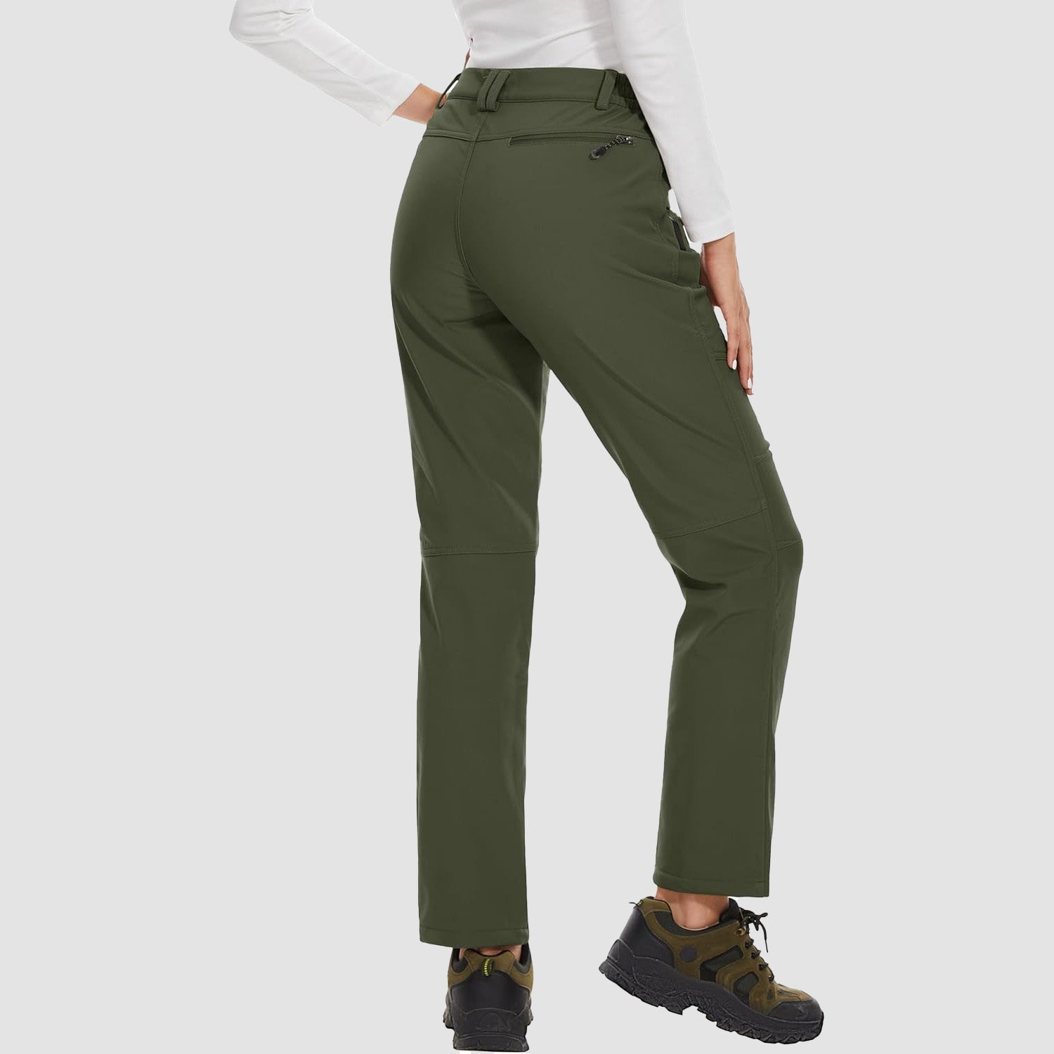 Damen Fleecegefütterte Wasserabweisende Winter Ski-Hosen