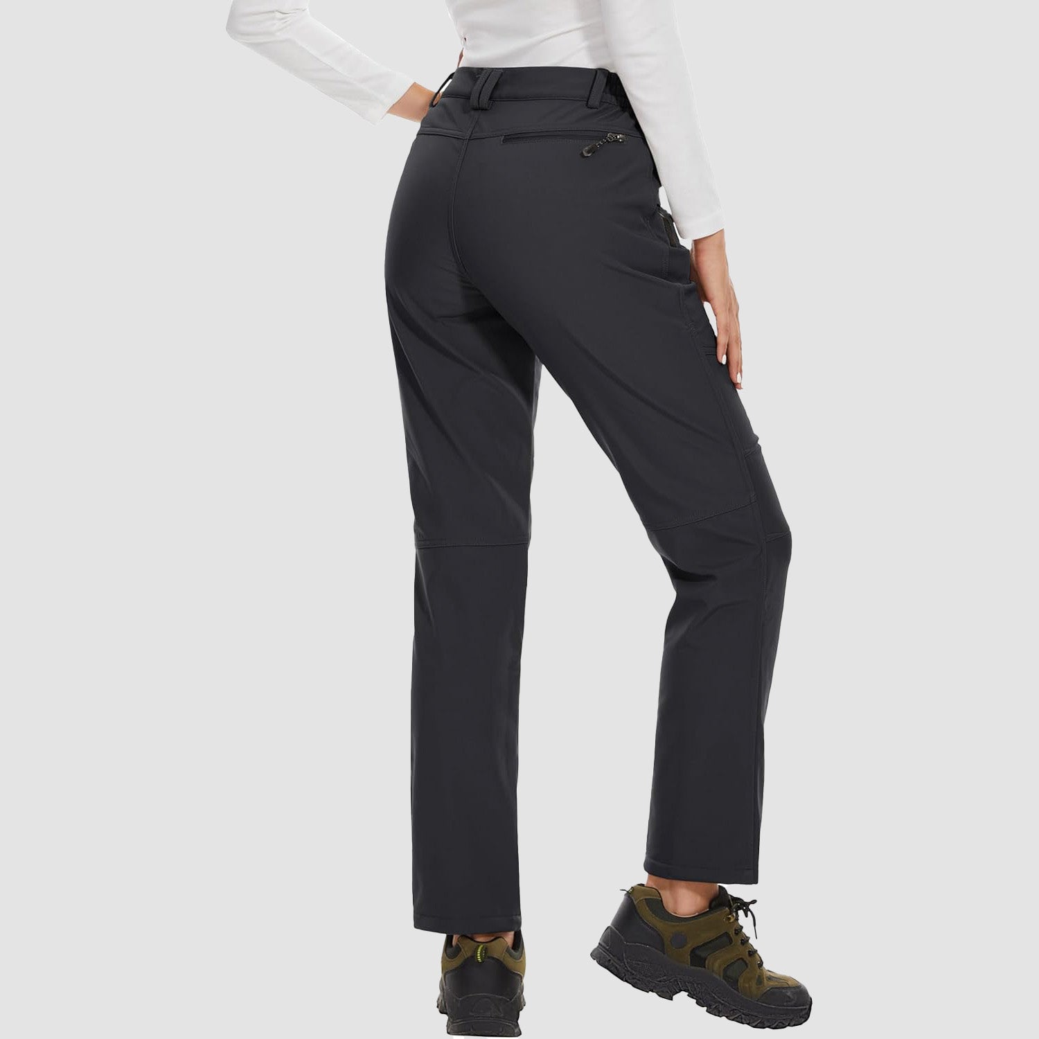 Damen Fleecegefütterte Wasserabweisende Winter Ski-Hosen