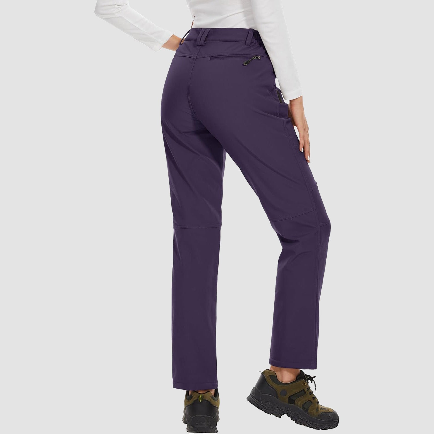 Damen Fleecegefütterte Wasserabweisende Winter Ski-Hosen