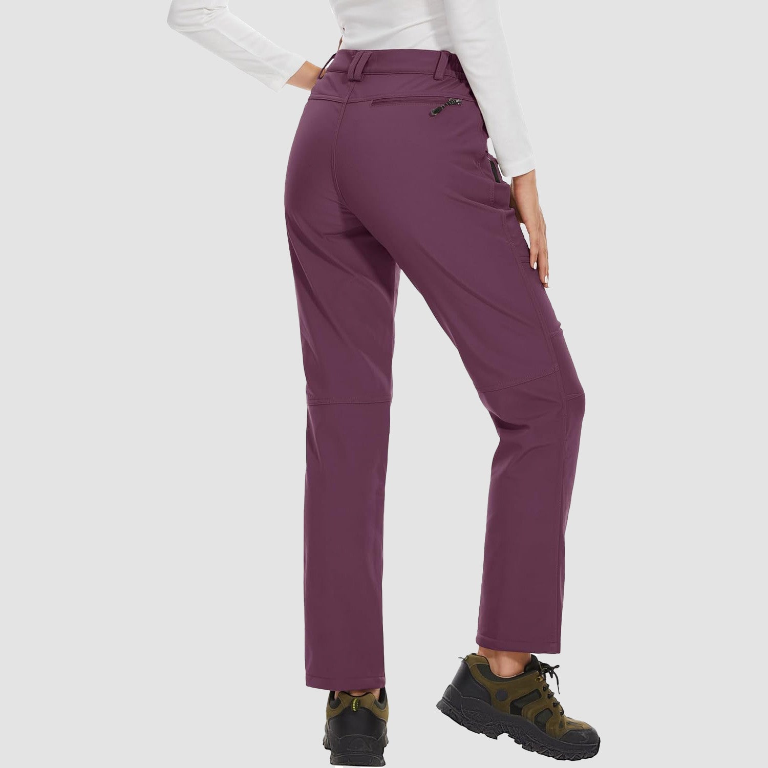 Damen Fleecegefütterte Wasserabweisende Winter Ski-Hosen