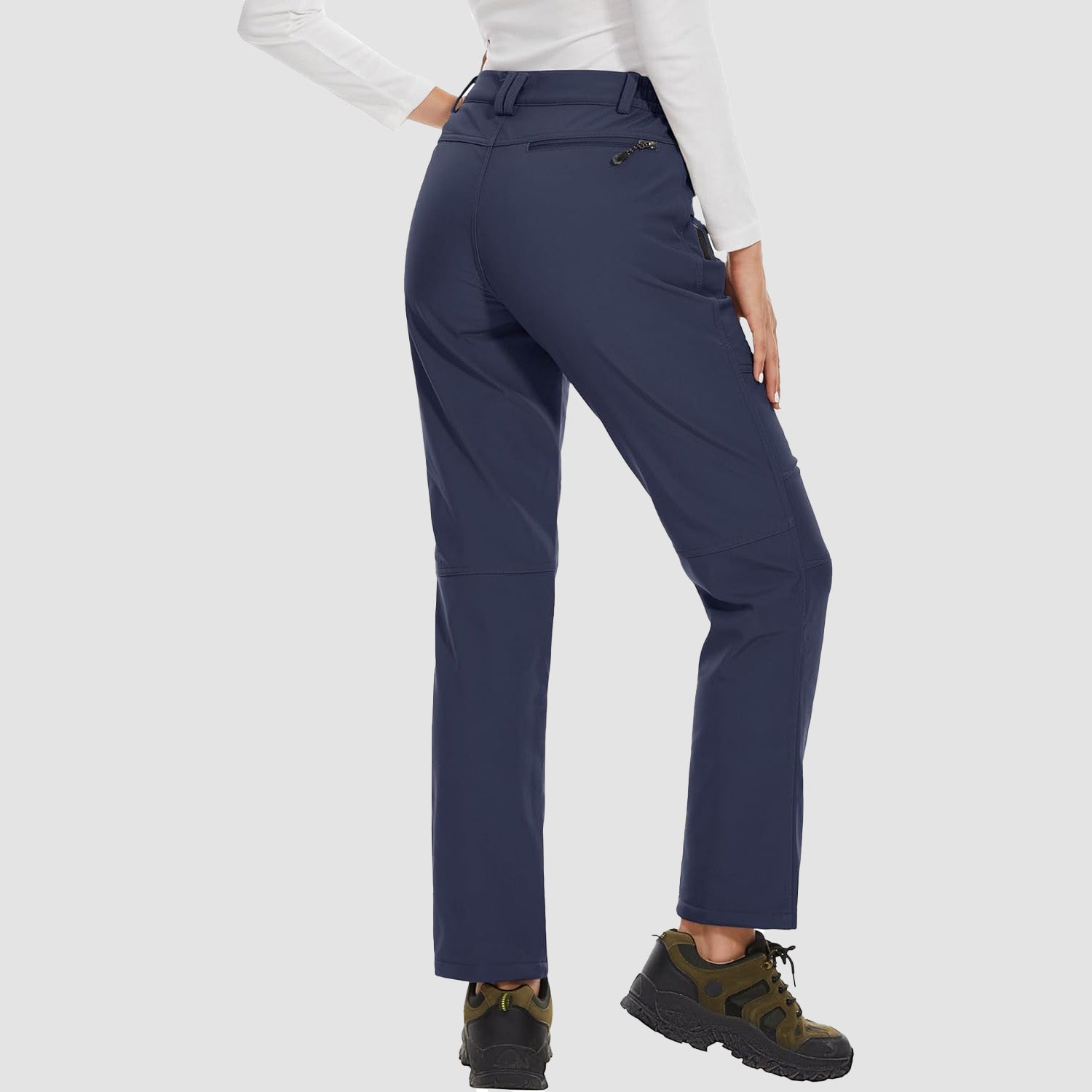 Damen Fleecegefütterte Wasserabweisende Winter Ski-Hosen