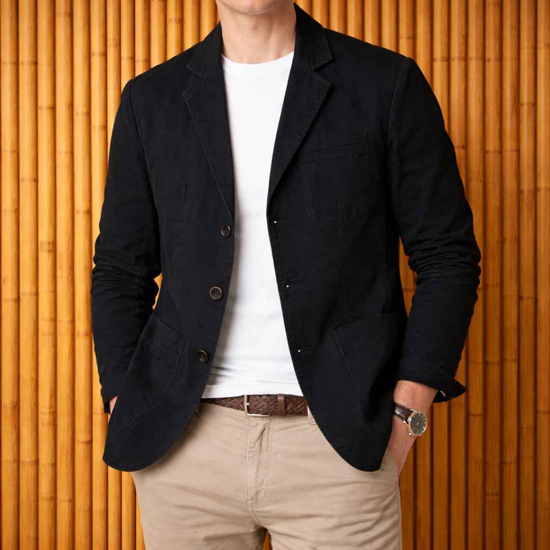 Lässiger Taschenblazer