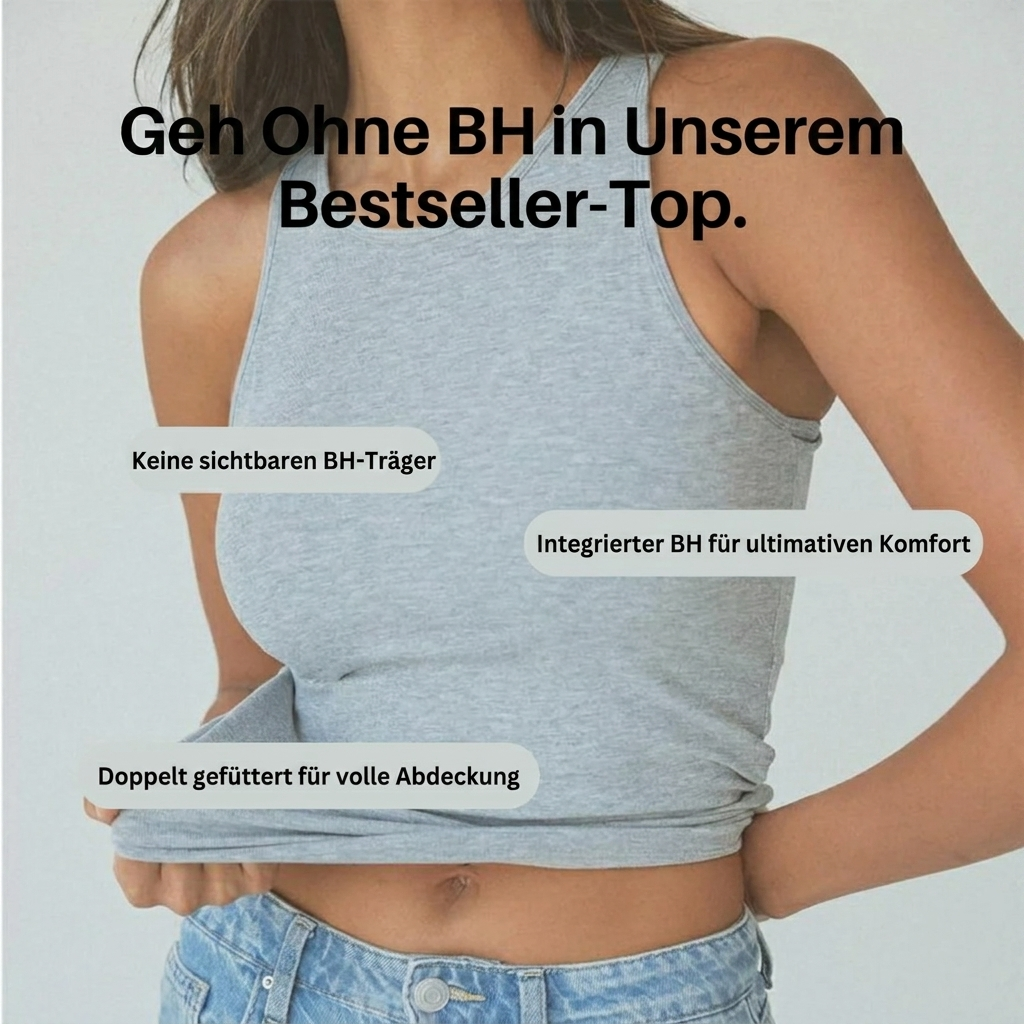 Tanktop mit integriertem BH
