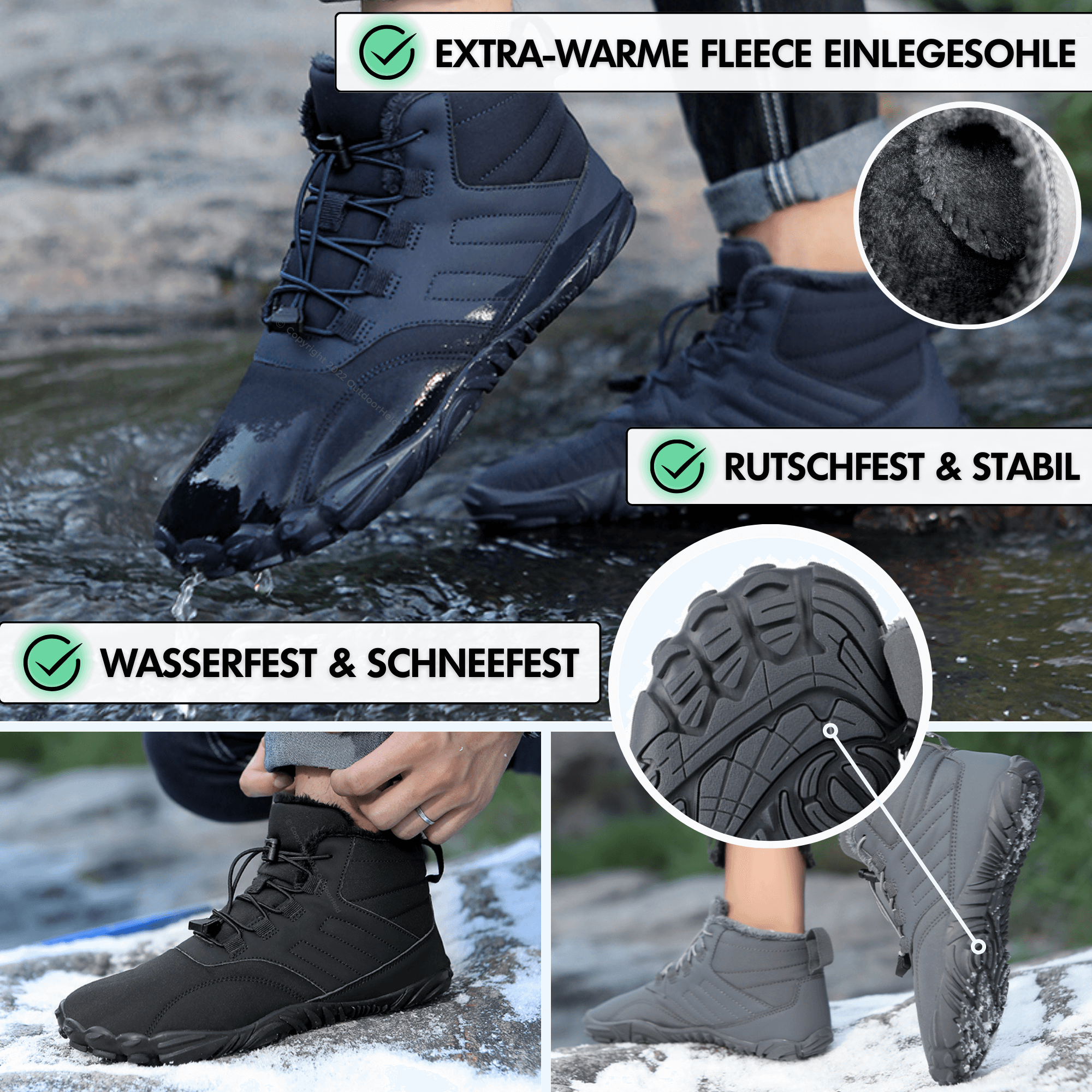 Winterbarfußschuh Nordfuß