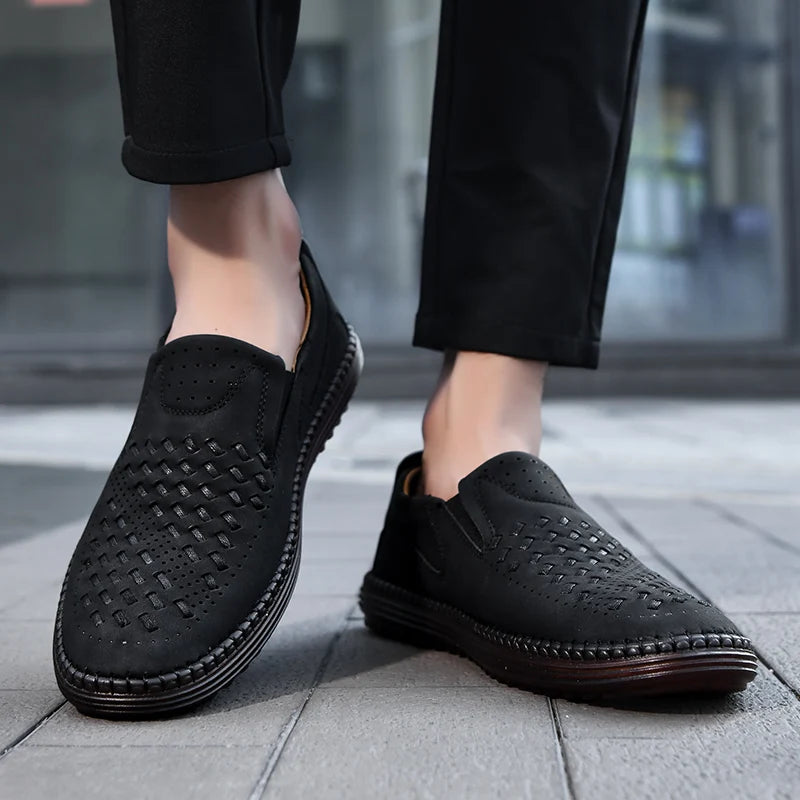 Carter James Loafer aus echtem Leder