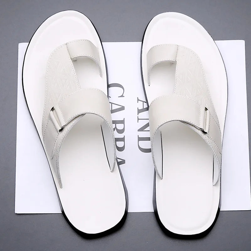 Ashmere Leder Sandalen