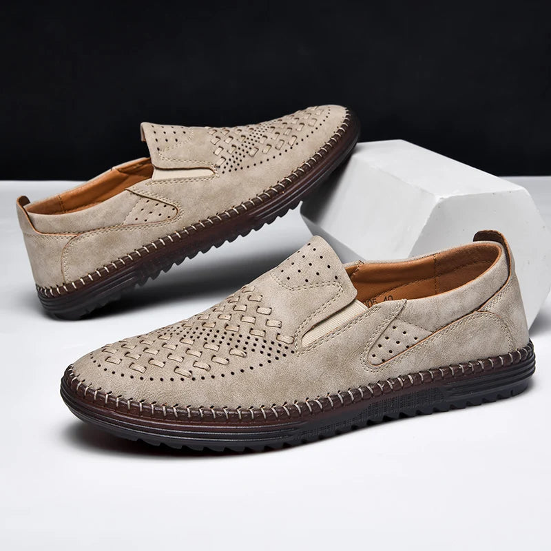 Carter James Loafer aus echtem Leder