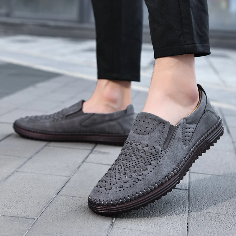 Carter James Loafer aus echtem Leder