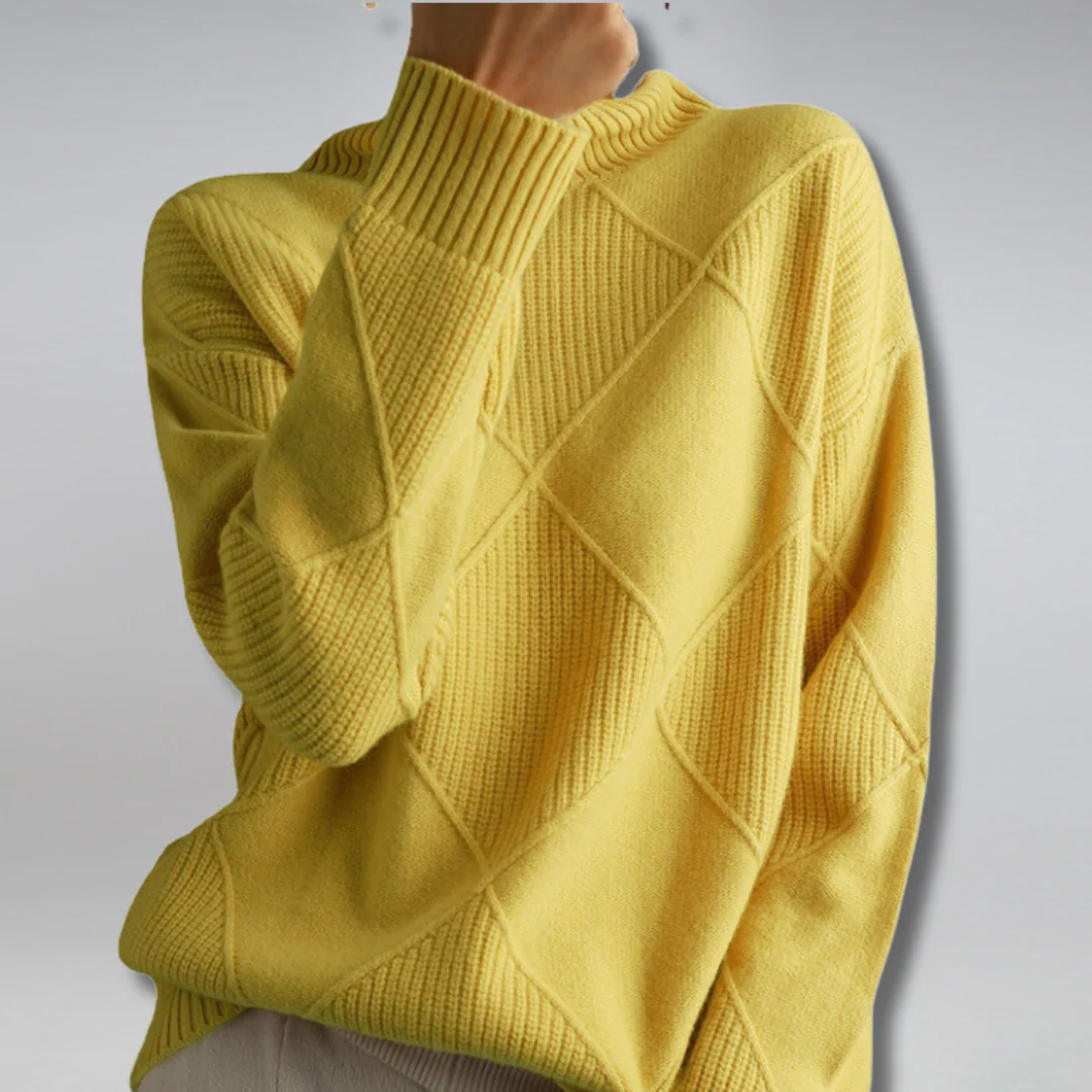 Amalia™ Weicher Strickpullover aus Wolle