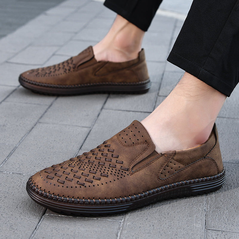 Carter James Loafer aus echtem Leder