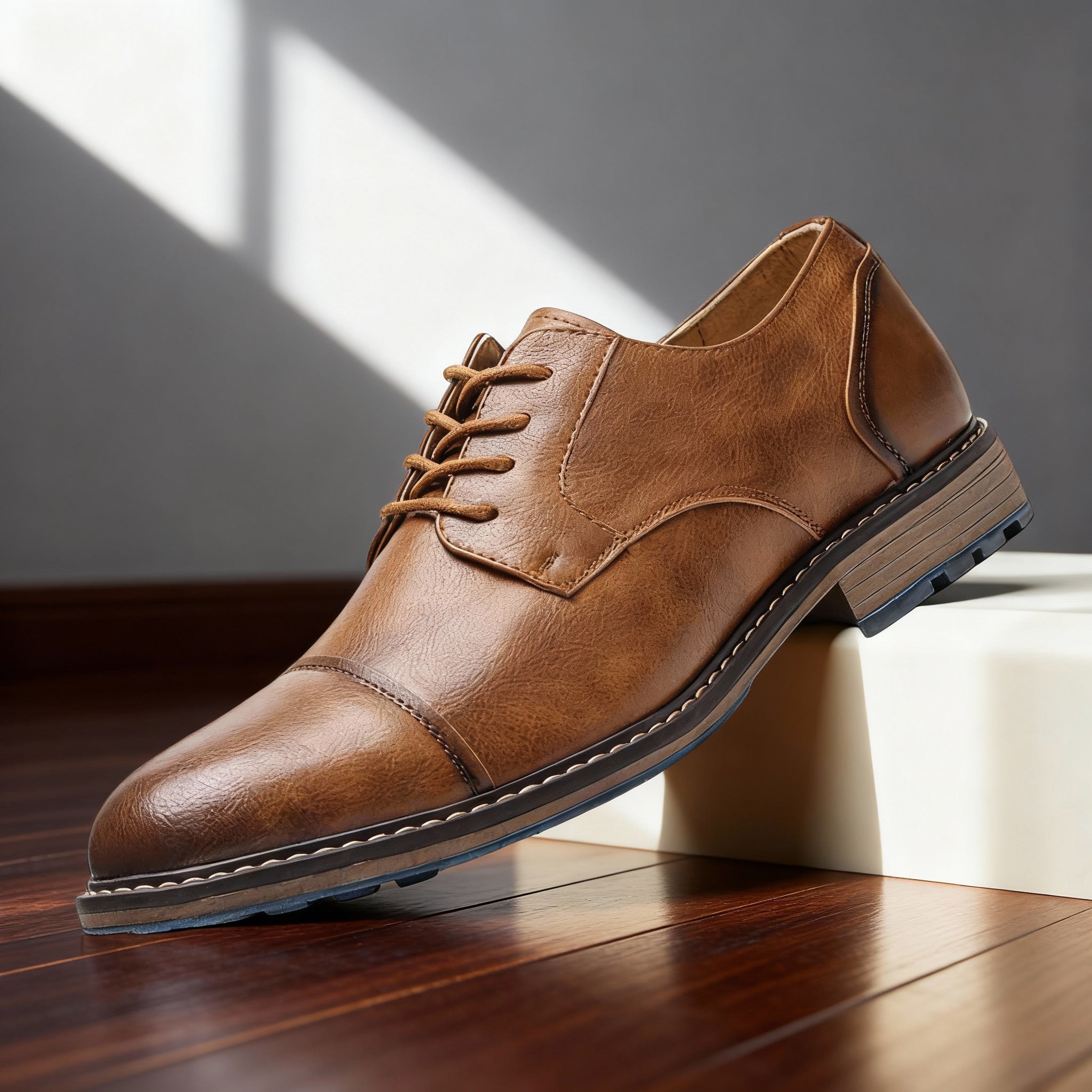 Geoffrey Scott Cap-Toe Derbys