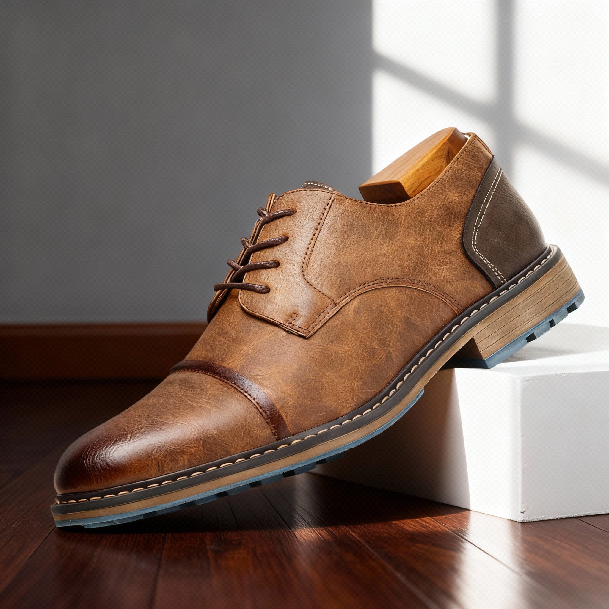Geoffrey Scott Cap-Toe Derbys