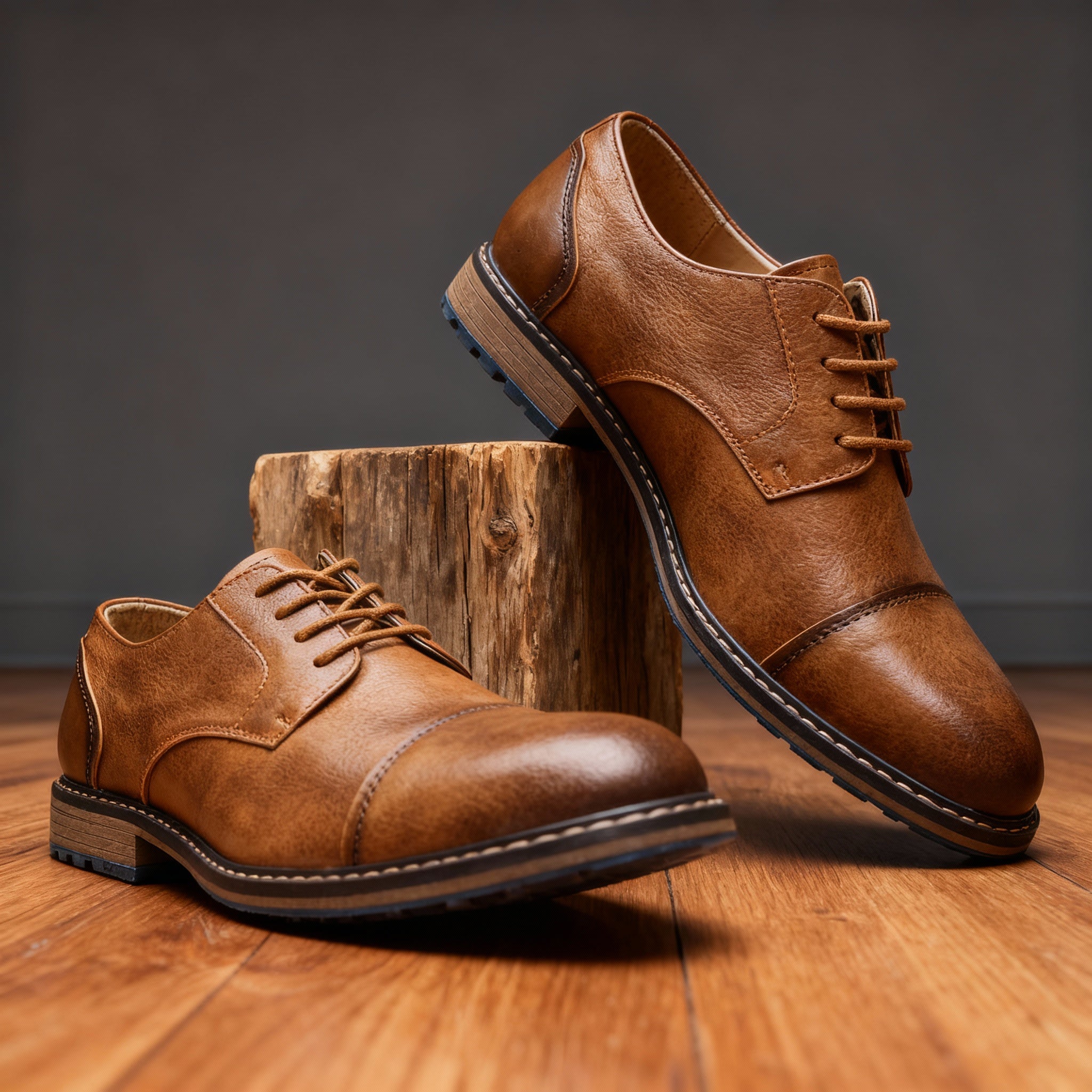 Geoffrey Scott Cap-Toe Derbys