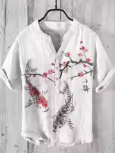 Hemd aus japanischer Leinenmischung