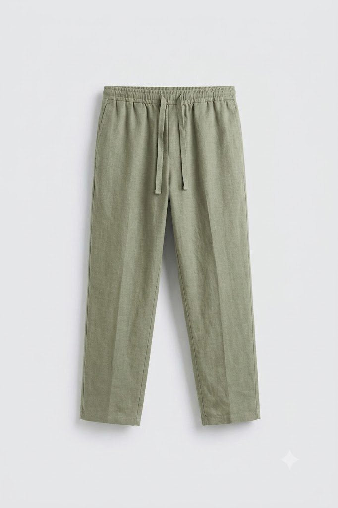 Leichte Sommer-Leinenhose