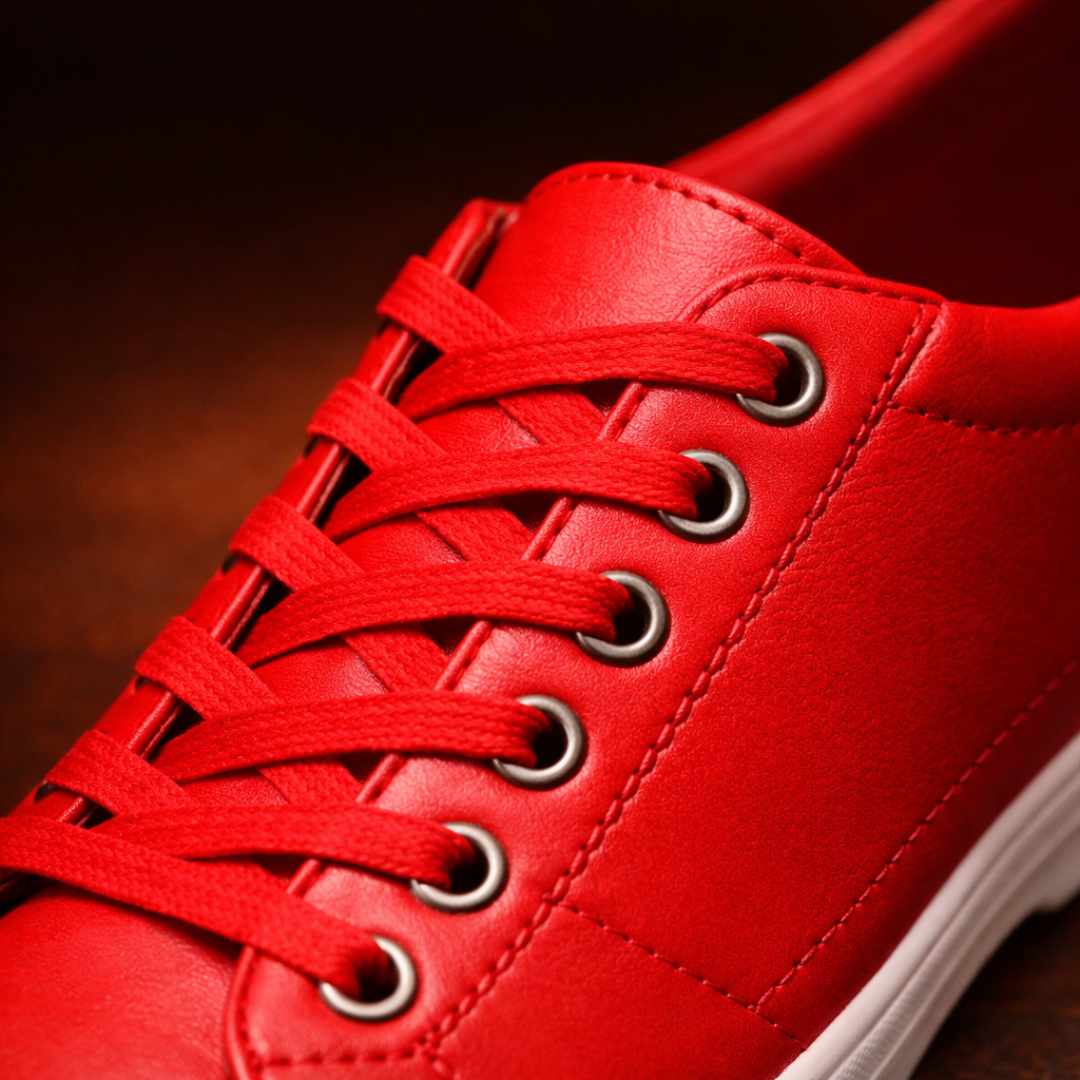 Lässige Leder Sneakers