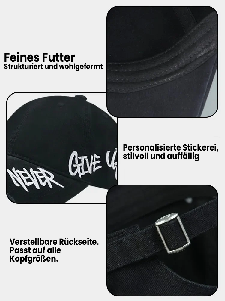 Never Give UP! Zerschlissene Mütze