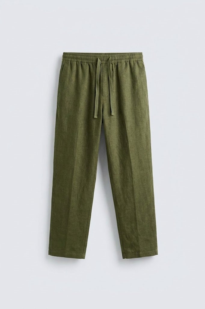 Leichte Sommer-Leinenhose